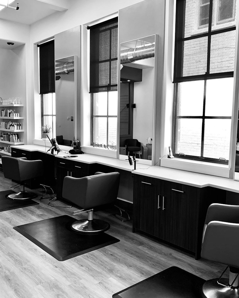 Studio Nine Salon website screenshot